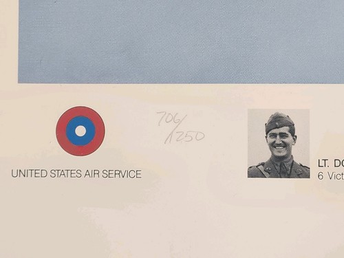 Roy Grinnell "Fifth Victory" WWI Aviation co-signed by Lt. Douglas Campbell COA - Imagen 4 de 14