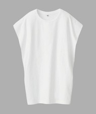 UNIQLO Slub Cotton Sleeveless Tunic Top T-Shirt Size Medium M