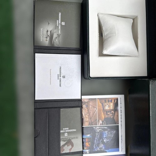 FREDERIQUE CONSTANT Índice Romano Corazón Abierto Esqueleto Espalda Requiere Reparación - Imagen 10 de 10