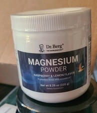 Dr. Berg Magnesium Glycinate Powder for Sleep, Relaxation  Stress Relief 8.47oz