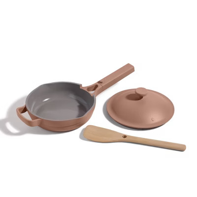 Our Place Ceramic Nonstick Pan Ergonomic Stainless Steel Cooking Pan Spice 8.5" - Picture 1 of 4