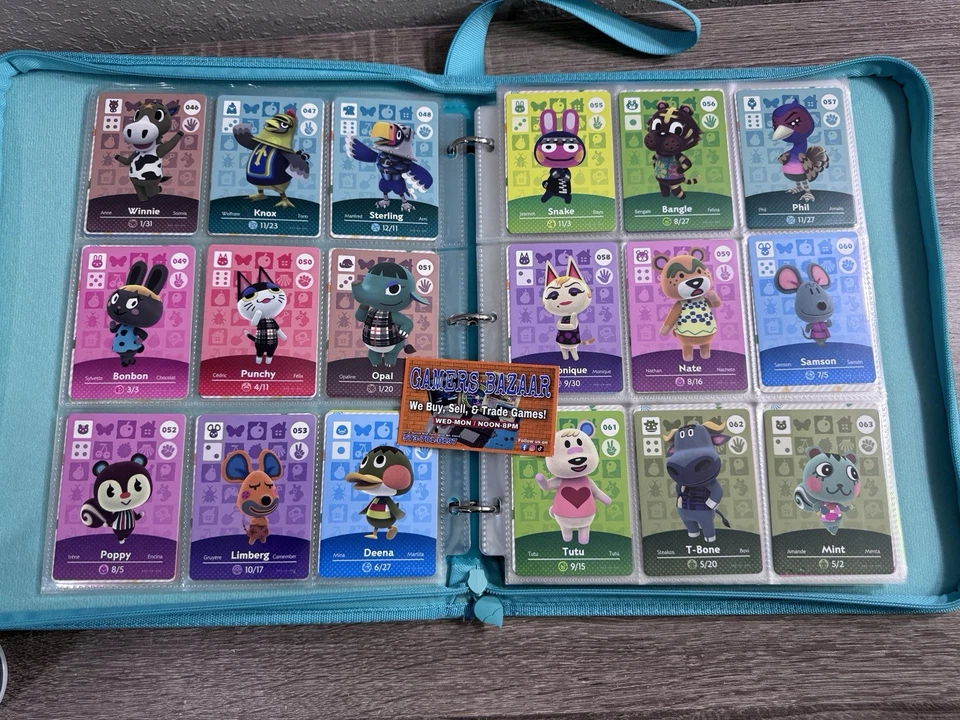🌟🏝️ EE. UU. Nintendo Animal Crossing Series 1-5 ¡¡Juego completo de tarjetas amiibo!!️🌟 Foto 3 de 4