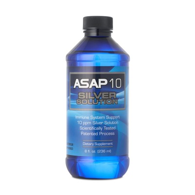 American Biotech Labs - Asap 10 Silver Solution - Immune System Suppor