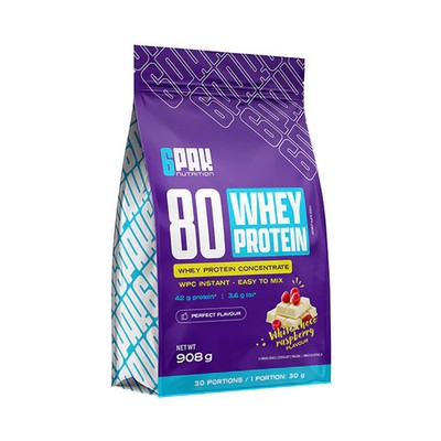 6PAK WHEY 80 Protein 908g