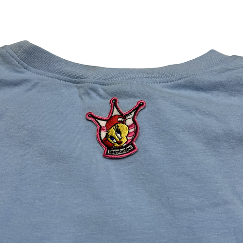 Lot29 Tweety Shirt Womens Large Blue Long Sleeve Looney Tunes Graphic Tee NWT - Picture 9 of 10
