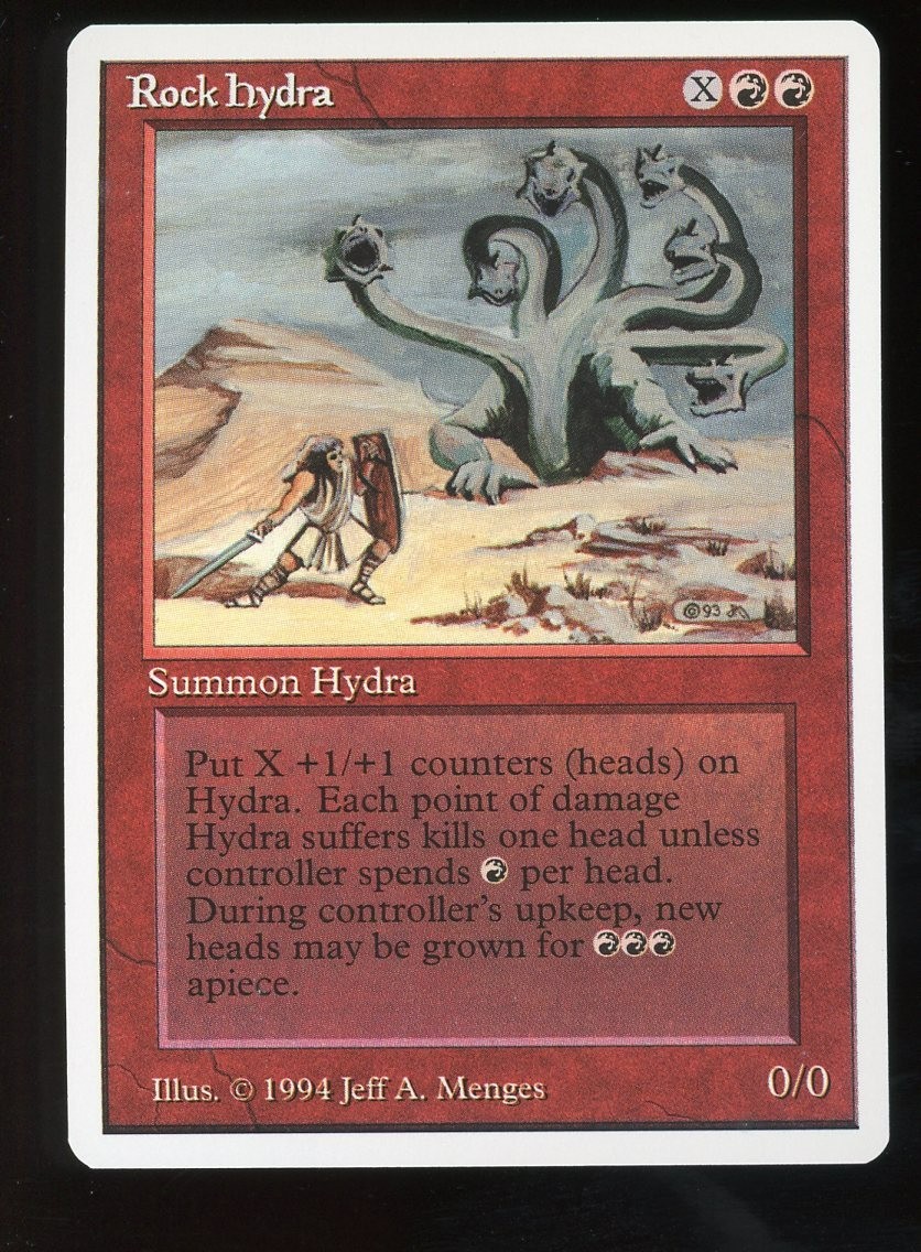 NM/MINT+ Summer Magic Rock Hydra ~ Vintage MTG ~ RARER than Alpha!!!