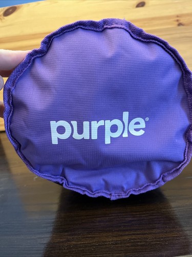 Purple Pillow In Original Carrying Bag  And Pillow Sack Perfect Condition  - Picture 4 of 4