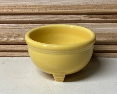 FIESTA Ware TRIPOD Dipping Candle Bowl SUNFLOWER Retired Item 1998-2001