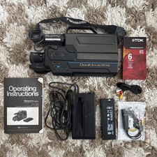 Vintage Panasonic OmniMovie PV-320D VHS Camcorder Tested  Working  New Battery