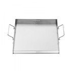 VEVOR 18x16 in Flat Top Griddle Stainless Steel Universal BBQ Grill Pan Cookware