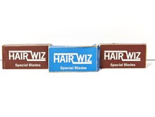 12 wymiennych żyletek do włosów vintage nowe w pudełku