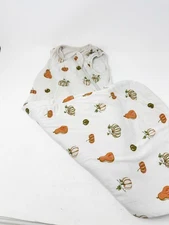 Kyte Baby 1.0 Tog Sleep Bag Wearable Blanket Double Zip Pumpkin Print 0-6 Months