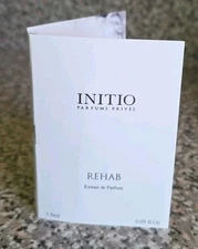 Initio Rehab Extrait De Parfum Spray 1.5 mL Longlasting New