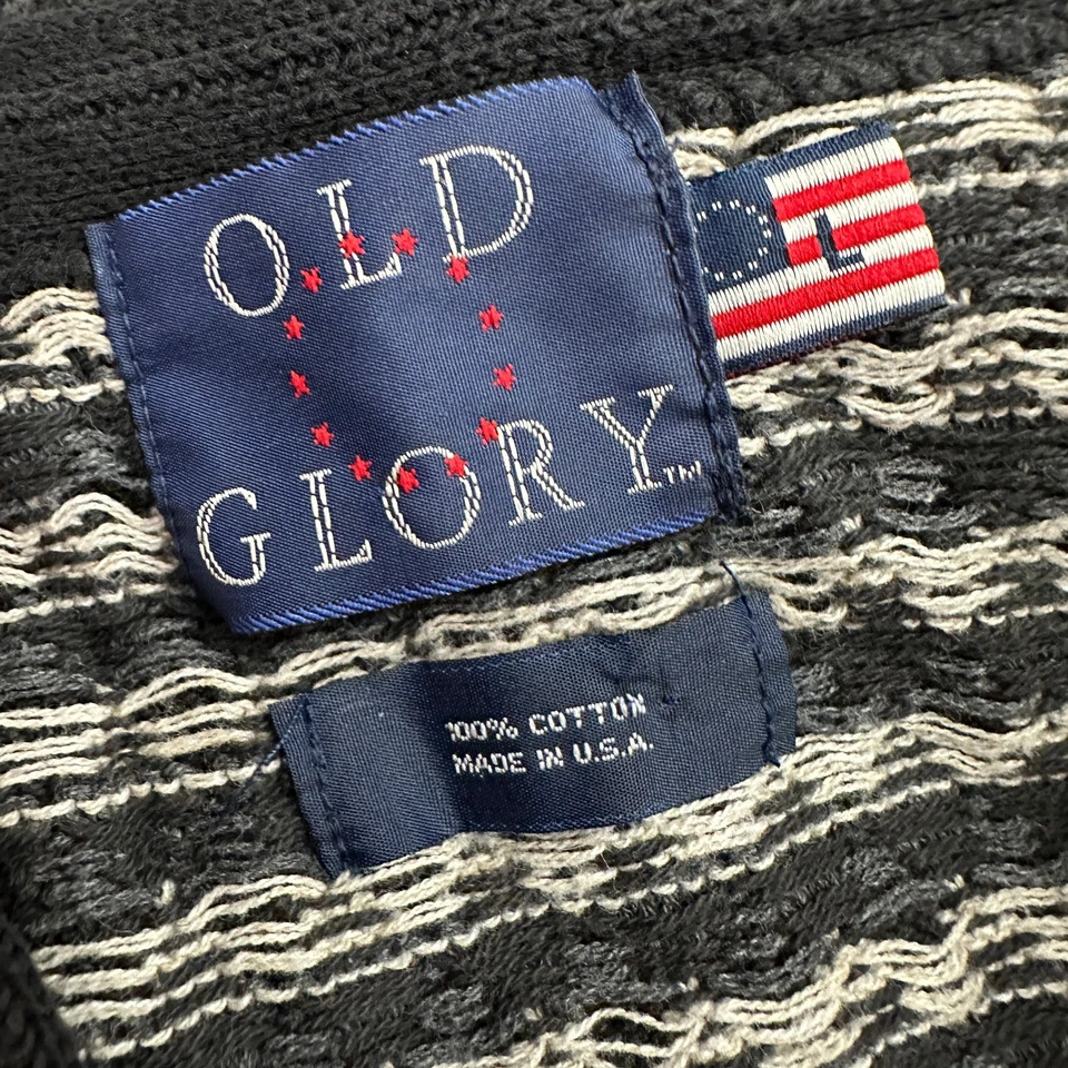 Old Glory Mens Grandpa Sweater Vest Size L Vintage Academia Preppy Foto 3 de 4