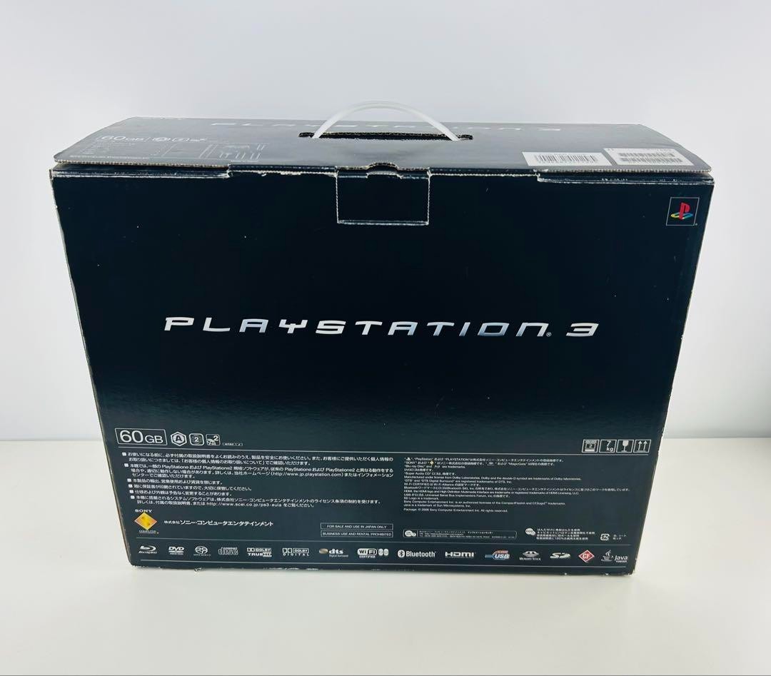 PlayStation3 CECHA00 60GB PS1 PS2 Backwards Compatible