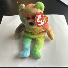GARCIA BEAR 4051 4TH GEN / 3RD GEN TAGS BEANIE BABY MWMTS PVC PELLETS