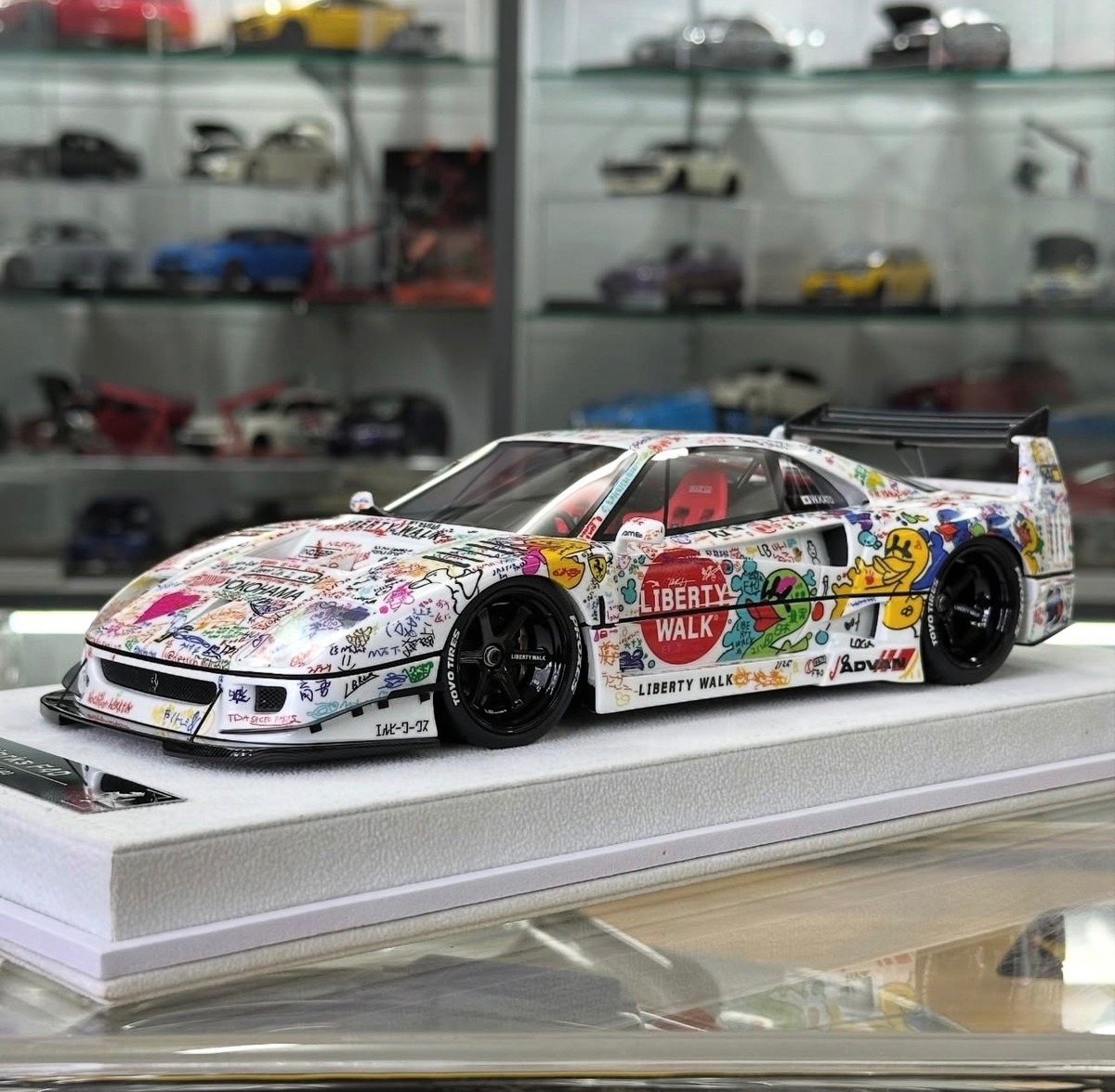 Ferrari F40 LBWK (Signature Edition) [BBA Model] 1:18 scale | eBay