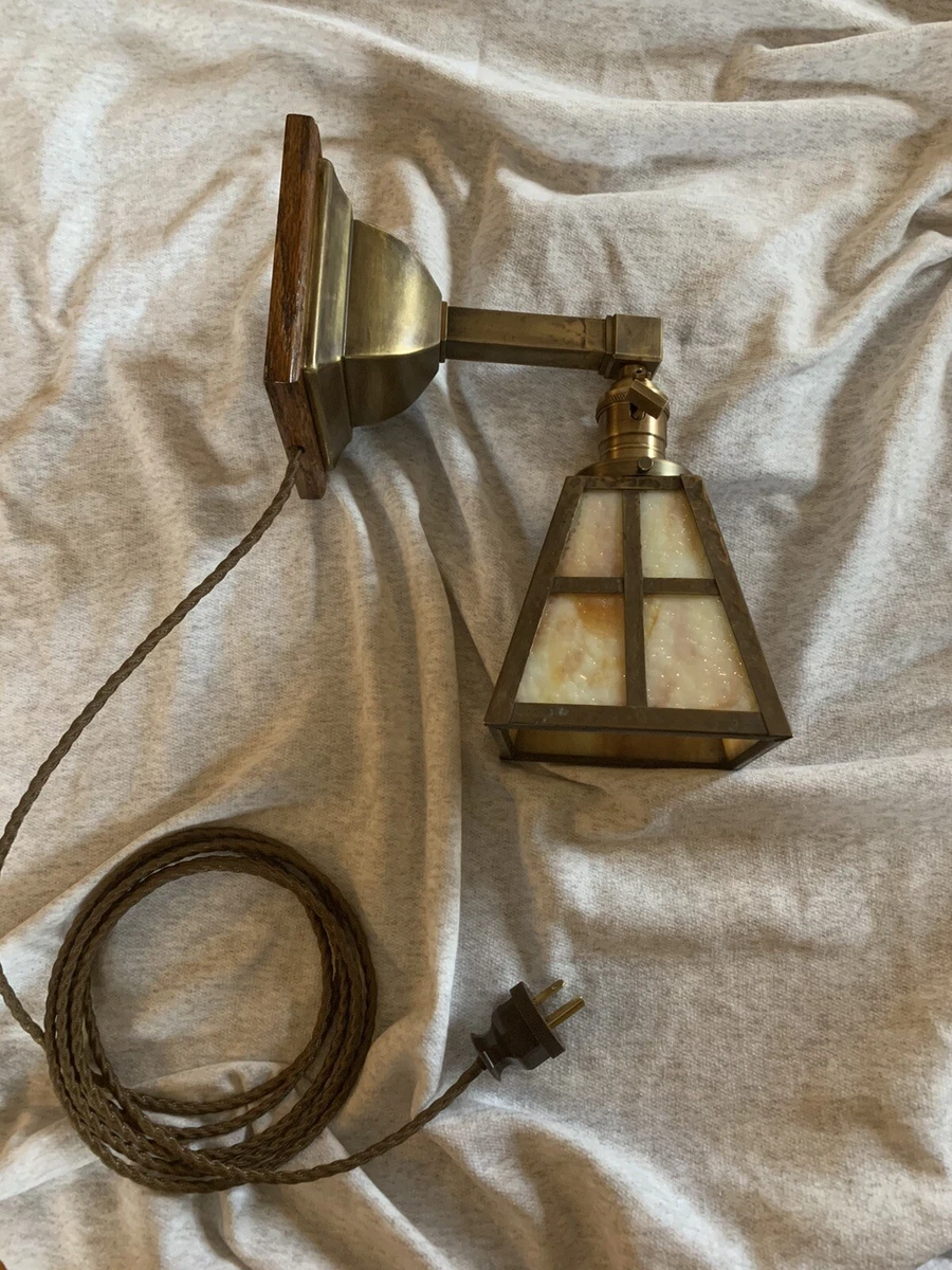 Arts and 2024 crafts wall sconce