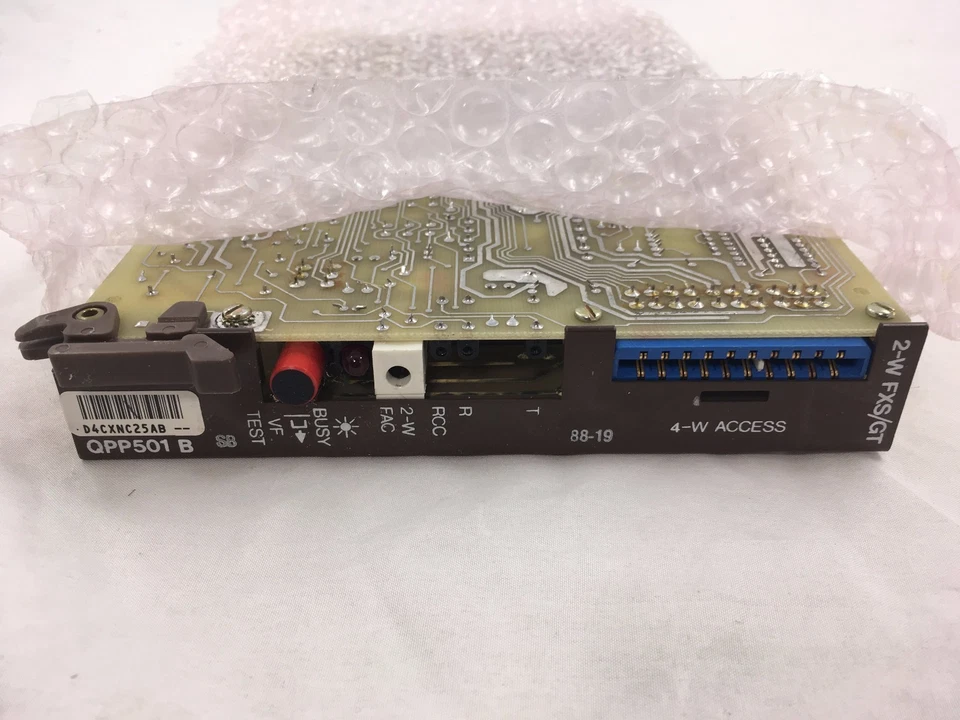 PLACA DE CIRCUITO DE COMUNICACIÓN NORTHERN TELECOM 2W FXS/GT QPP501B Foto 3 de 4