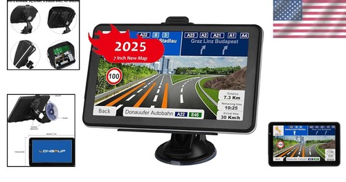 Voice-Activated GPS Navigation for Cars, Trucks & Bicycles - 2025 Maps Included - Picture 2 of 9