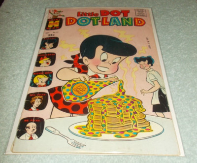 LITTLE DOT DOT-LANE # 51 GD+ LOW GRADE 1971 HARVEY GIANT-SIZE COMICS RICHIE RICH