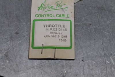 NOS Motion Pro Push Throttle Cable for 85-87 Kawasaki ZX600 Ninja