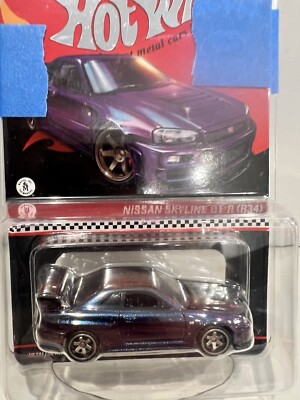 🔥 Hot Wheels RLC Nissan Skyline GT-R R34 Exclusive Collectors Car