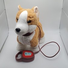 Corgi Kid Connection 10" Plush Walking Puppy Dog: Sound and Remote Control Leash