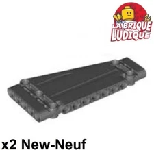 Lego technic 2x Panel Panneau plaque Tapered aile 5x11x1 gris foncé 18945 NEUF