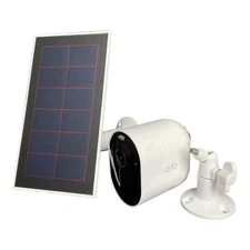 Arlo Pro 4 Wireless Security Camera with Solar Panel VMA5600-20000S White