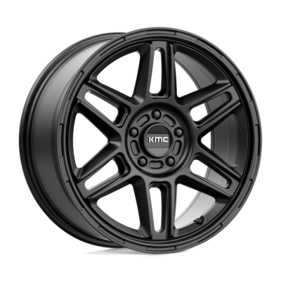 #ad KMC KM716 Nomad 18x8 5x114.3 38mm Satin Black Wheel $332.00