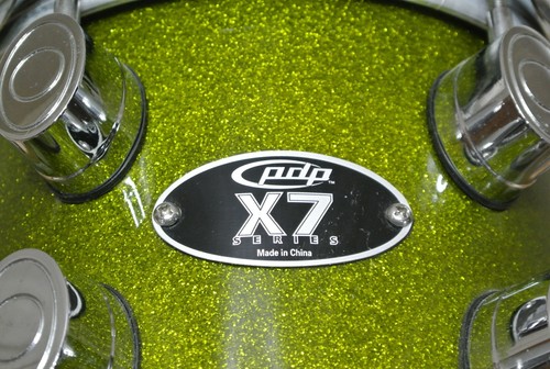 PDP por DW 8" SERIE X7 TOM en BRILLO VERDE LIMA para TU BATERÍA! K801 - Imagen 3 de 12
