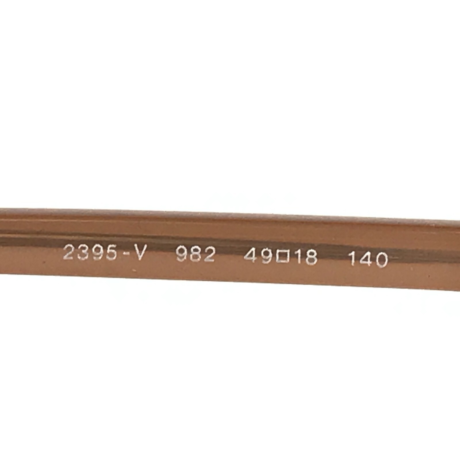 Persol 2395-V 982 Eyeglasses Frames Brown Gold Round Full Wire Rim 49 ...