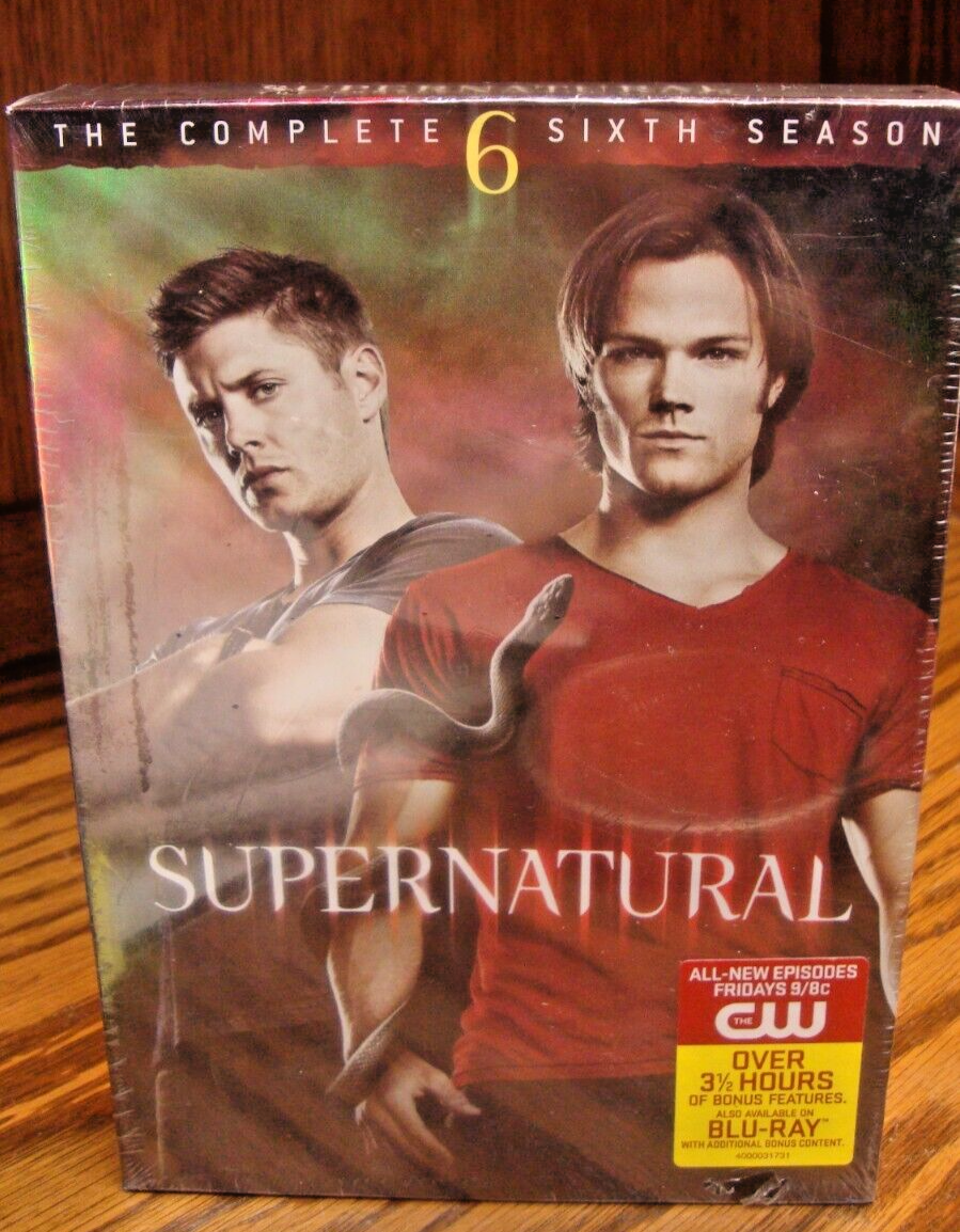 Supernatural: The Complete Sixth Season (DVD~2010-2011 6-Disc Set