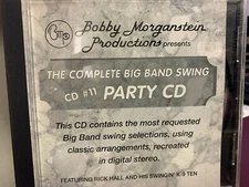 BOBBY MORGANSTEIN VOL 11 THE COMPLETE BIG BAND SWING PARTY CD SEALED