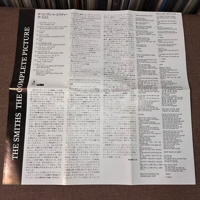 THE SMITHS The Complete Picture JAPAN NTSC VHS WMV5-7028 w/ INSERT