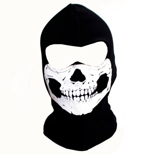 Halloween Mask Skeleton Masks Scary Skull Balaclava Ghost Cosplay Costume Party - Picture 21 of 29