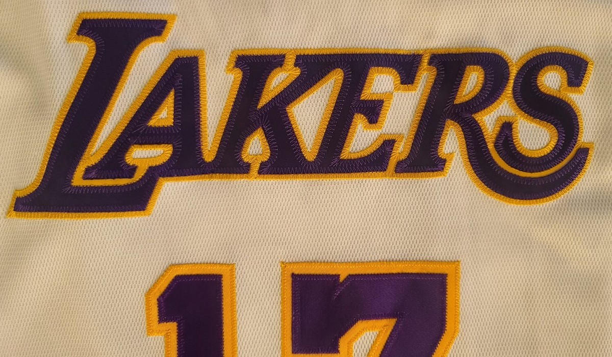 Adidas Authentics NBA LA Lakers Gen 1 Jersey Size 52 (XXL) Andrew