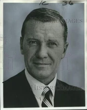 1971 Press Photo David J. Mahoney, American Revolution Bicentennial Commission