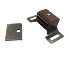 25- Magnetic latch Style Selections Double Magnetic Catch Antique Copper Brown