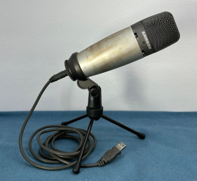 Samson C03U Multi-Pattern USB Studio Condenser Microphone + Desktop Mic Stand