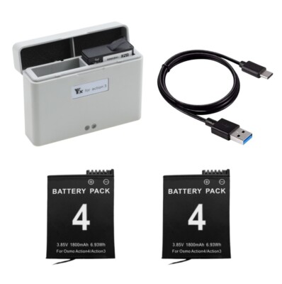 Battery Kit for Osmo Action 4 / Osmo Action 3