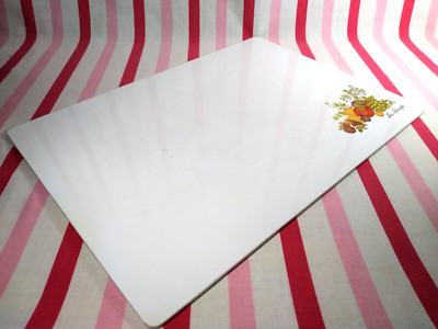 FaB 1970's Vintage Corning Ware Spice of Life La Sauge  14'' Glass Counter Saver