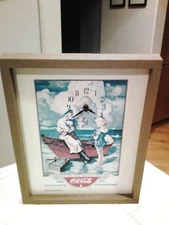 Coca Cola Through All the Years Since 1886 Clock