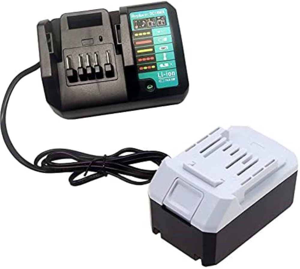 18V 4.0Ah BL1813G BL1820G BL1830G BL1840G 195608-4 Batteria + Caricabatterie DC1