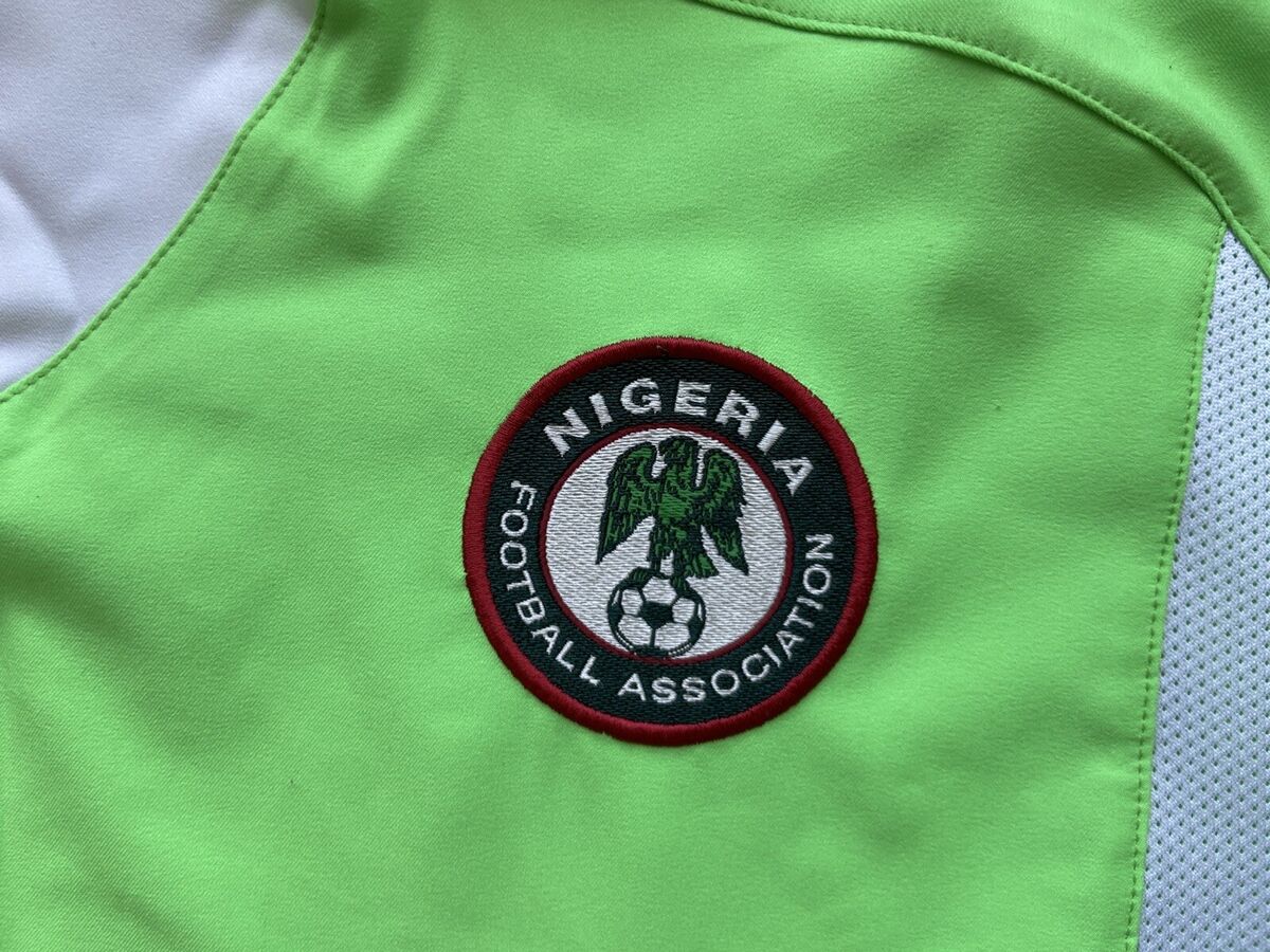 NIGERIA 2002 2003 2004 HOME FOOTBALL SHIRT SOCCER JERSEY NIGERIA 2002 2003 2004 HOME FOOTBALL SHIRT SOCCER JERSEY