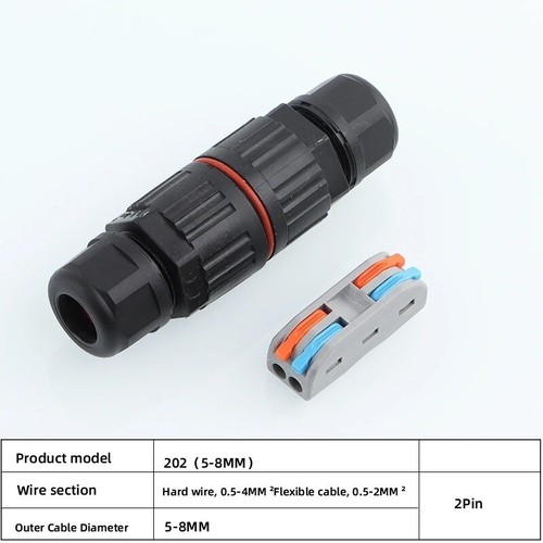 IP68 Waterproof Cable Connector | Outdoor Electrical Flex Joint | UK - Picture 9 of 12