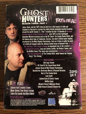 (未使用･未開封品)Ghost Hunters: Season 3 - Part 1 [DVD] Ghost Hunters Season 3: Part 1 (DVD 2007) 3-Disc Set With