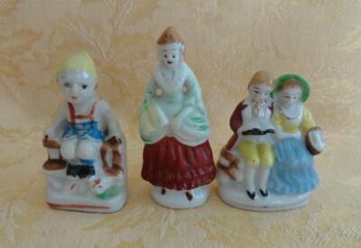 Three Vintage Japan Small Figurines