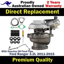 Turbo Charger With Genuine Oil Feed Pipe For Ford Ranger 3.2L 2011-2015